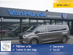 Ford Transit Custom - 320L 2.5 PHEV 233PK Dubbel Cabine Limited PRIJS INCL. BPM 13" Navi, Adap. Cruise, Camera,