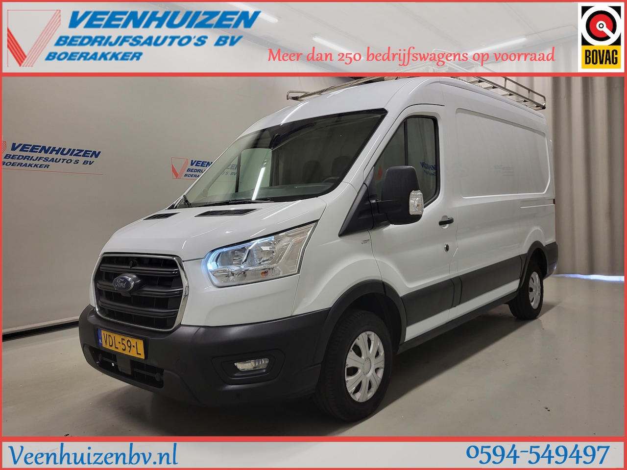 Ford Transit - 2.0TDCI L2/H2 Imperiaal Trekhaak Euro 6! - AutoWereld.nl