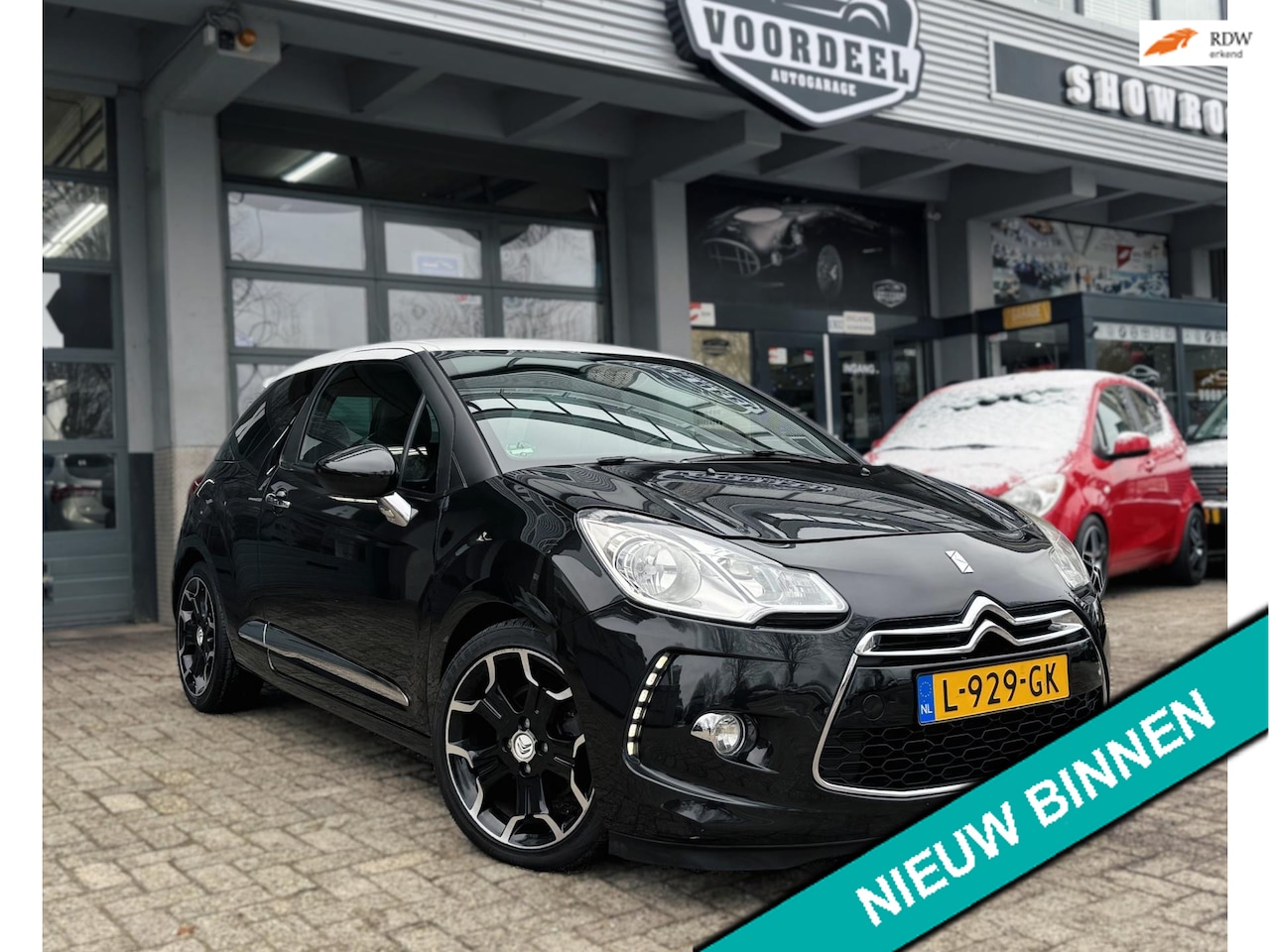 Citroën DS3 - 1.6 THP Sport Chic | NAVI | AIRCO | CRUISE | STOEL.VERW | LEDER | APK. - AutoWereld.nl