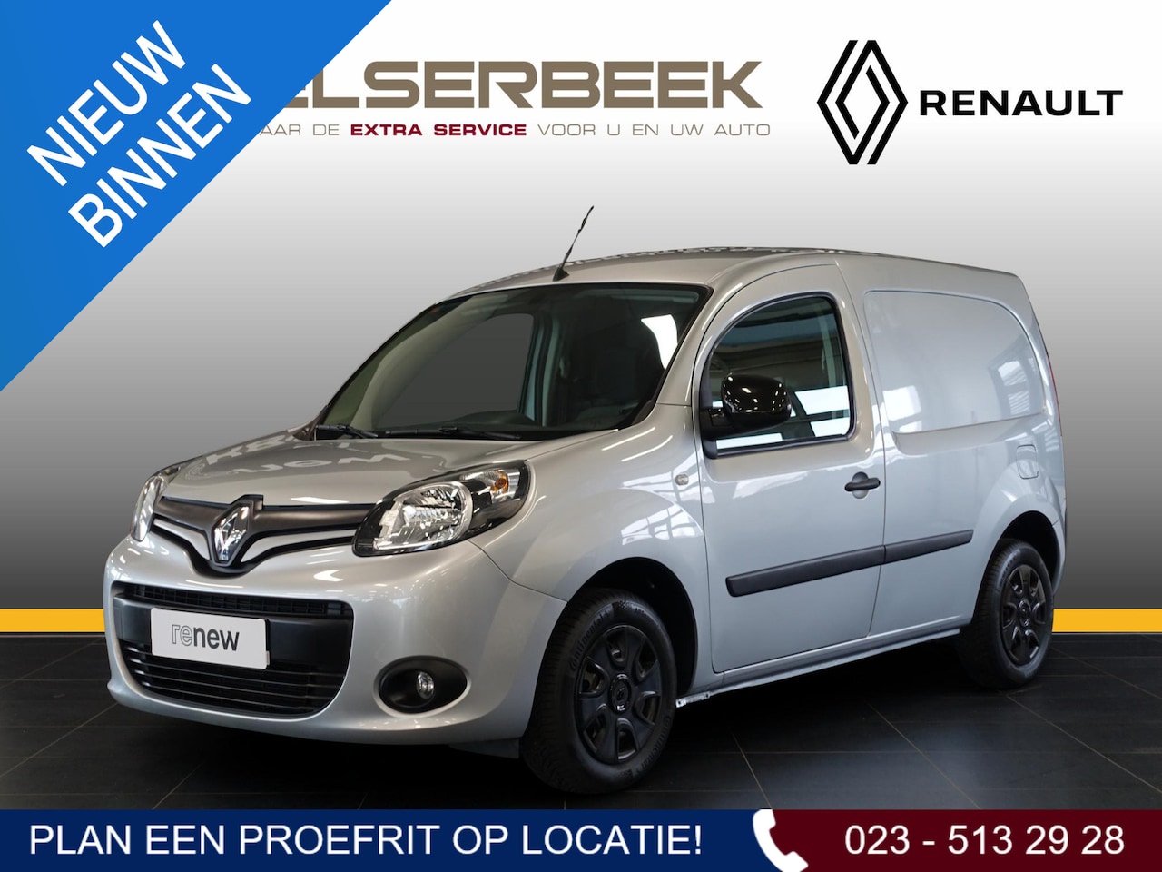 Renault Kangoo - 1.5 dCi 95 Work Edition * Airco/Trekhaak/Cruise * - AutoWereld.nl