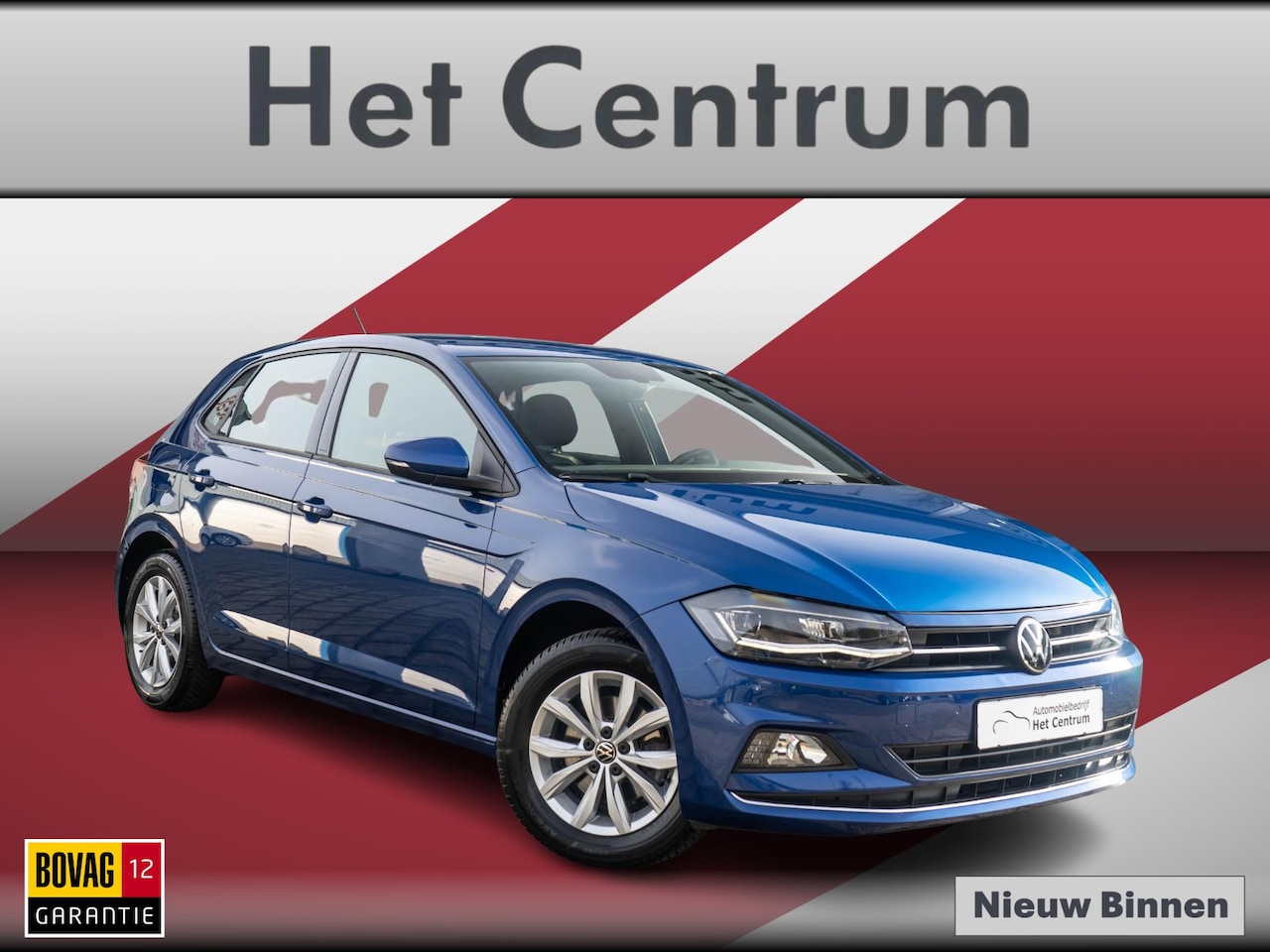 Volkswagen Polo - 1.0 TSI Highline DSG / App connect / Keyless / Stoelverwarming / Navi / PDC / Clima - AutoWereld.nl