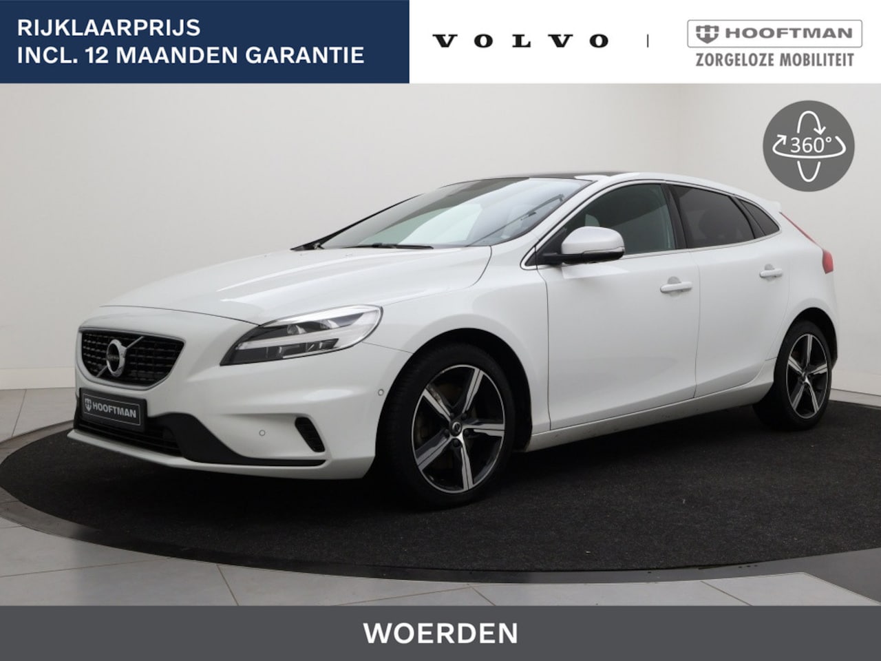 Volvo V40 - T3 AUT(6) POLAR+ SPORT PANORAMADAK KEYLESS HARMAN KARDON GETINT - AutoWereld.nl