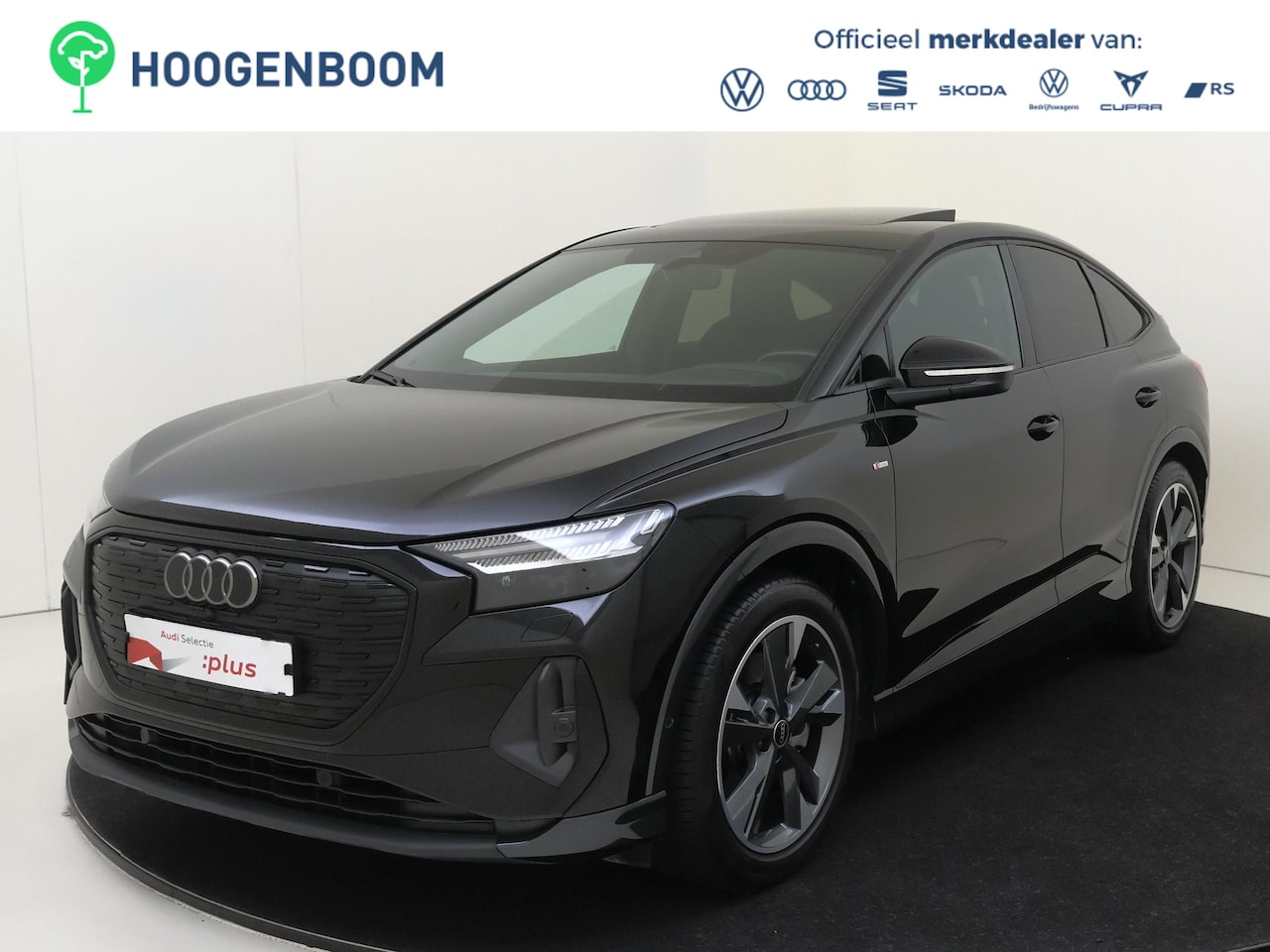 Audi Q4 Sportback e-tron - 40 S edition 77 kWh | SoH 94% | Panoramadak | Head-up display | LED matrix verlichting | A - AutoWereld.nl