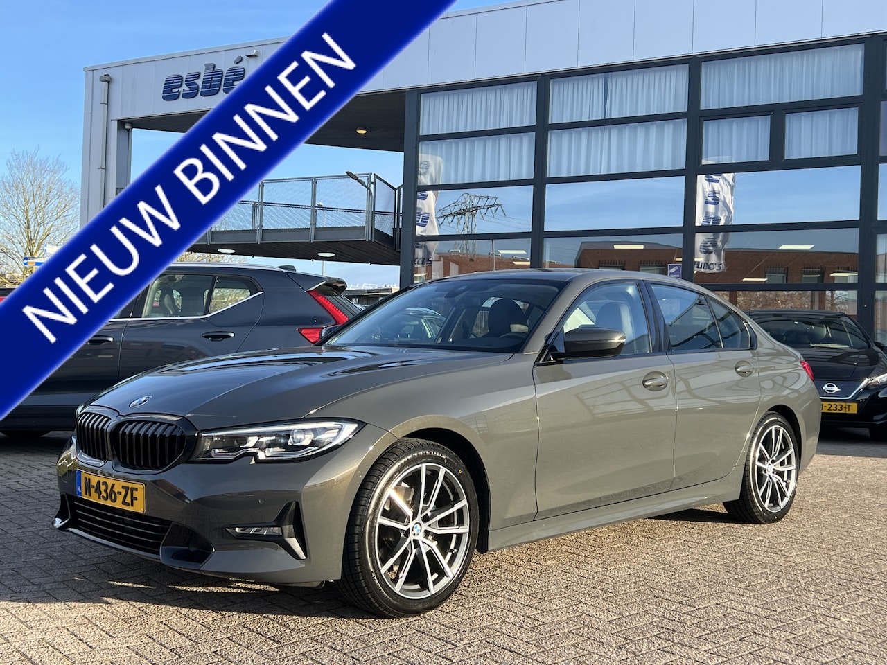 BMW 3-serie - 318i 2.0 High Executive Edition Dravitgrau Sportline Live Cockpit Prof Vol Leder Stoelverw - AutoWereld.nl