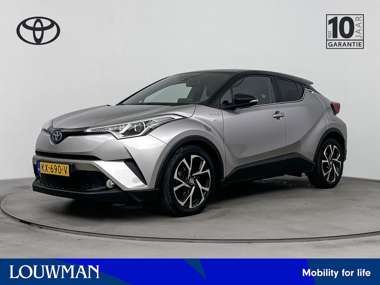 Toyota C-HR - 1.8 Hybrid Bi-Tone | Lederen bekleding | Stoelverwarming | Navigatie | - AutoWereld.nl