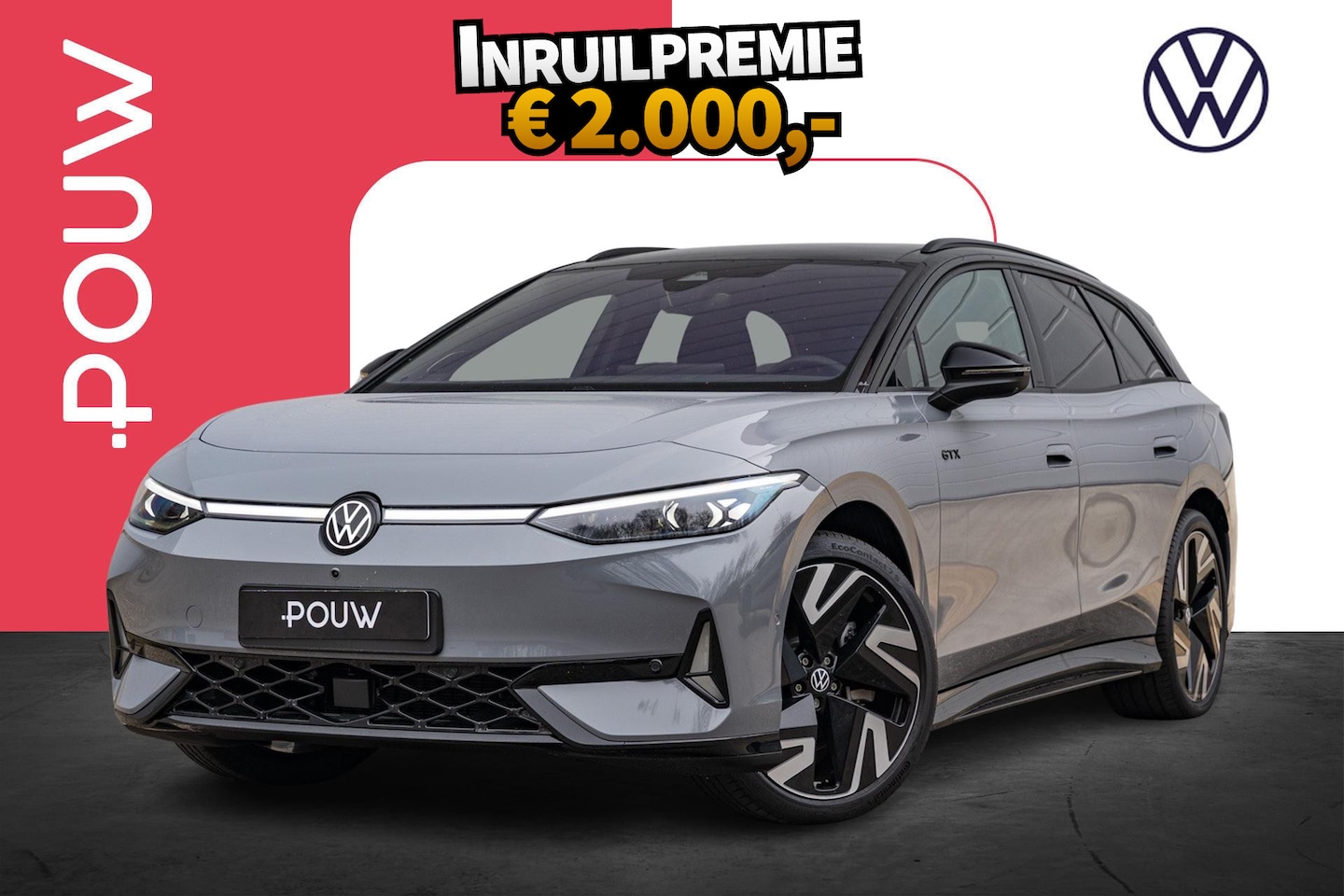 Volkswagen ID.7 Tourer - 340pk GTX Limited Edition 86 kWh | 21 Inch Velgen | Trekhaak - AutoWereld.nl