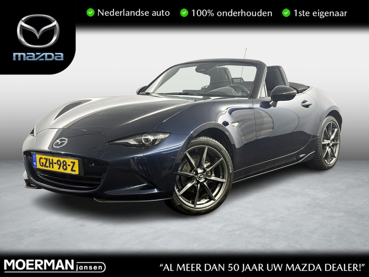 Mazda MX-5 - 1.5 SkyActiv-G 132 / NL auto / 1e eig / Bijz. uitvoering / Navigatie / BTW auto - AutoWereld.nl
