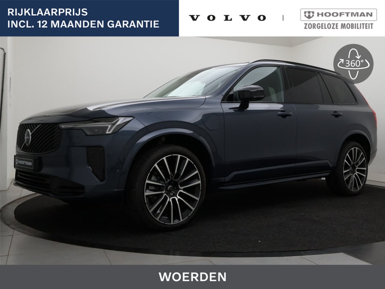 Volvo XC90 - T8 PLUG-IN HYBRID ULTRA DARK *NIEUW MODEL* LUCHTVERING B&W AUDIO - AutoWereld.nl