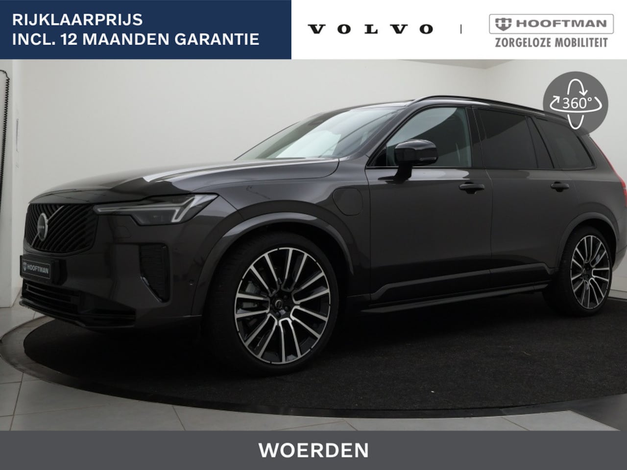 Volvo XC90 - T8 PLUG-IN HYBRID ULTRA DARK *NIEUW MODEL* LUCHTVERING B&W AUDIO - AutoWereld.nl
