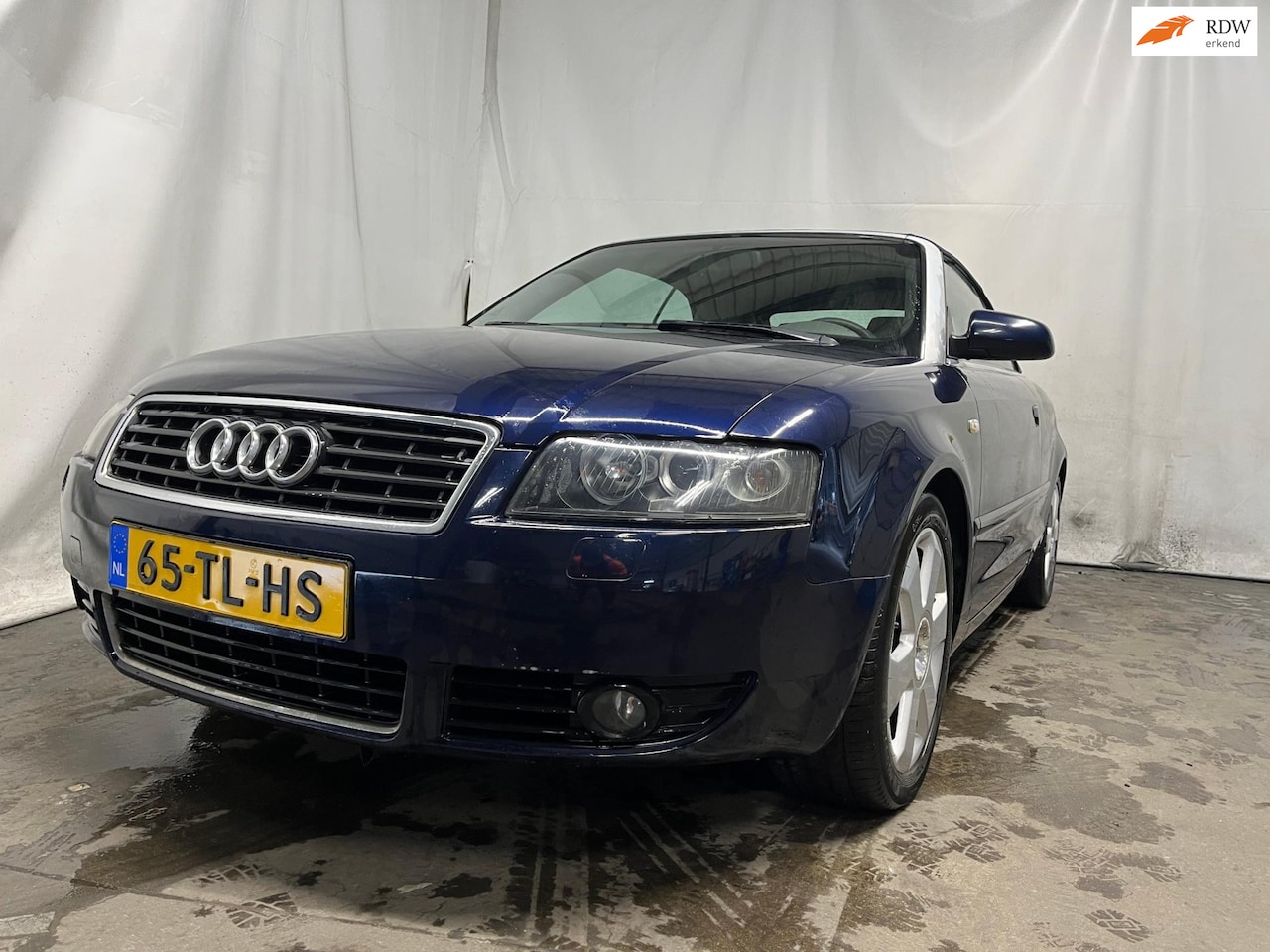 Audi A4 Cabriolet - 3.0 V6 Exclusive - Motorlamp - Roest - Schade - AutoWereld.nl