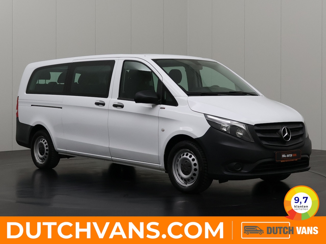 Mercedes-Benz Vito - 114CDi Automaat XXL Personenbus | 9-Persoons | 2-2-2-3 Bestoeling | Airco | Cruise | Taxig - AutoWereld.nl