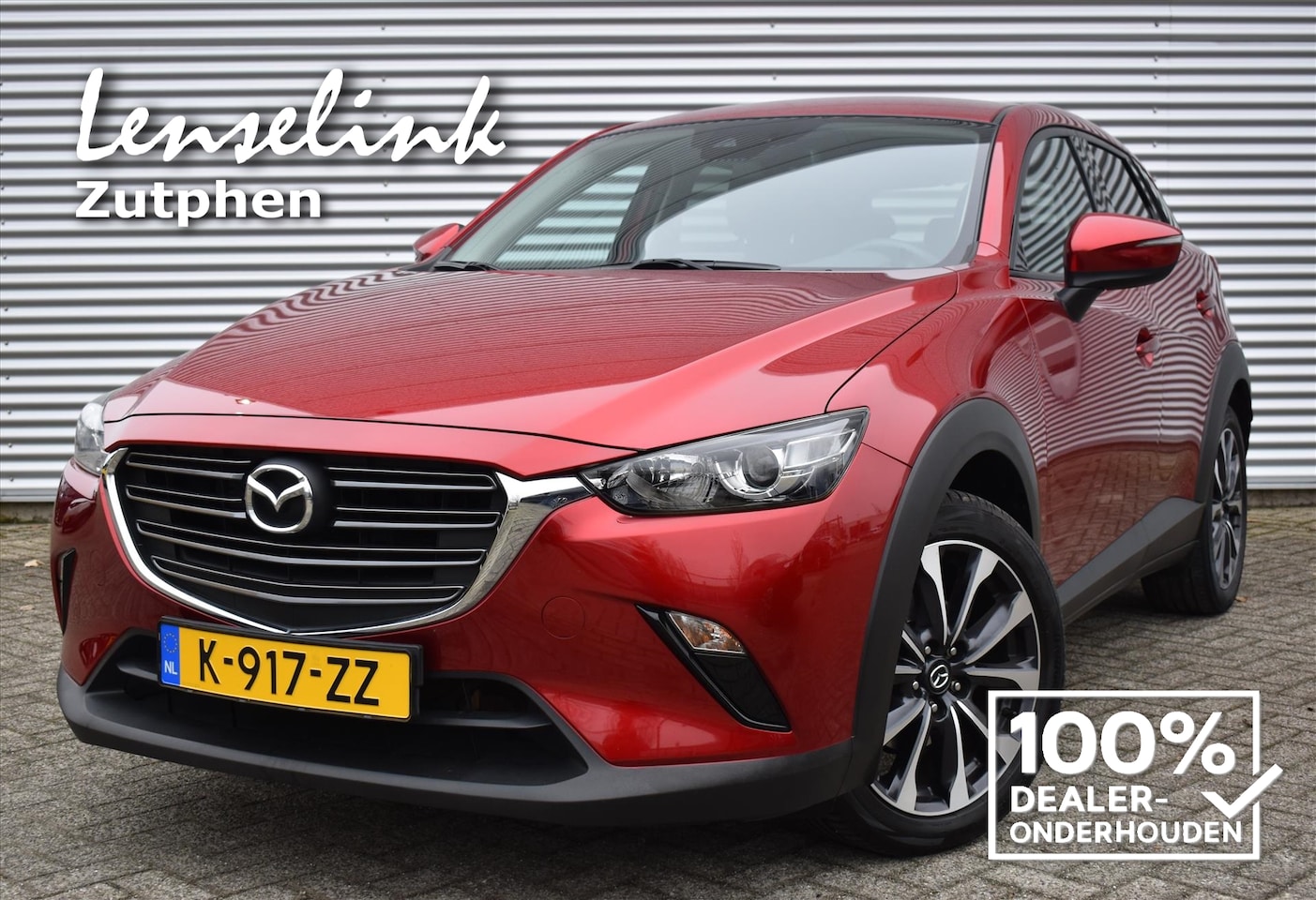 Mazda CX-3 - 2.0 SKYACTIV-G 121pk SPORTIVE | 1e Eig | Dealeronderhouden | Trekhaak | Apple carplay | Ri - AutoWereld.nl