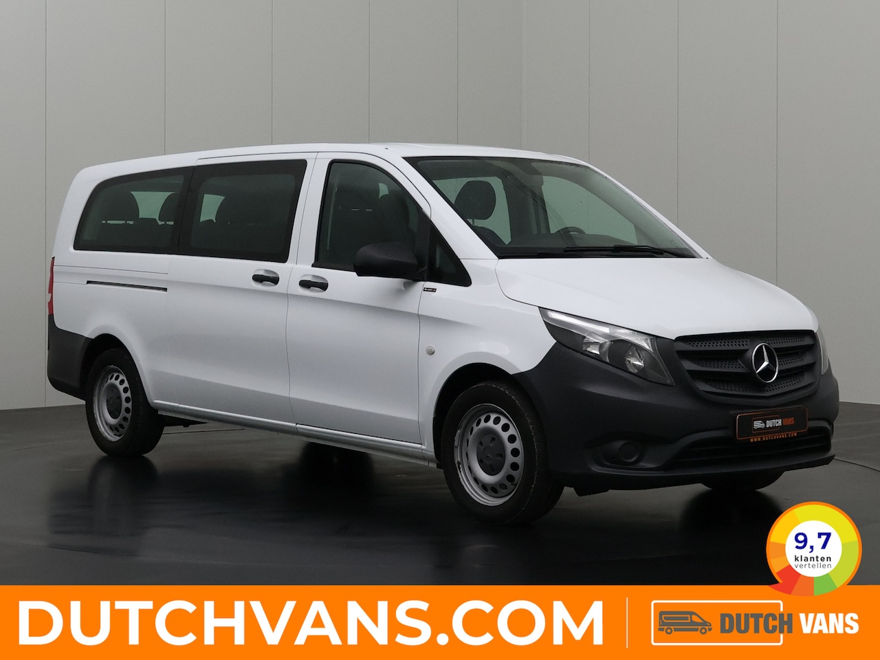 Mercedes-Benz Vito - 114CDi Automaat XXL Personenbus | 9-Persoons | Taxi goedkeuring | Prijs € 26.499,-- inclus - AutoWereld.nl