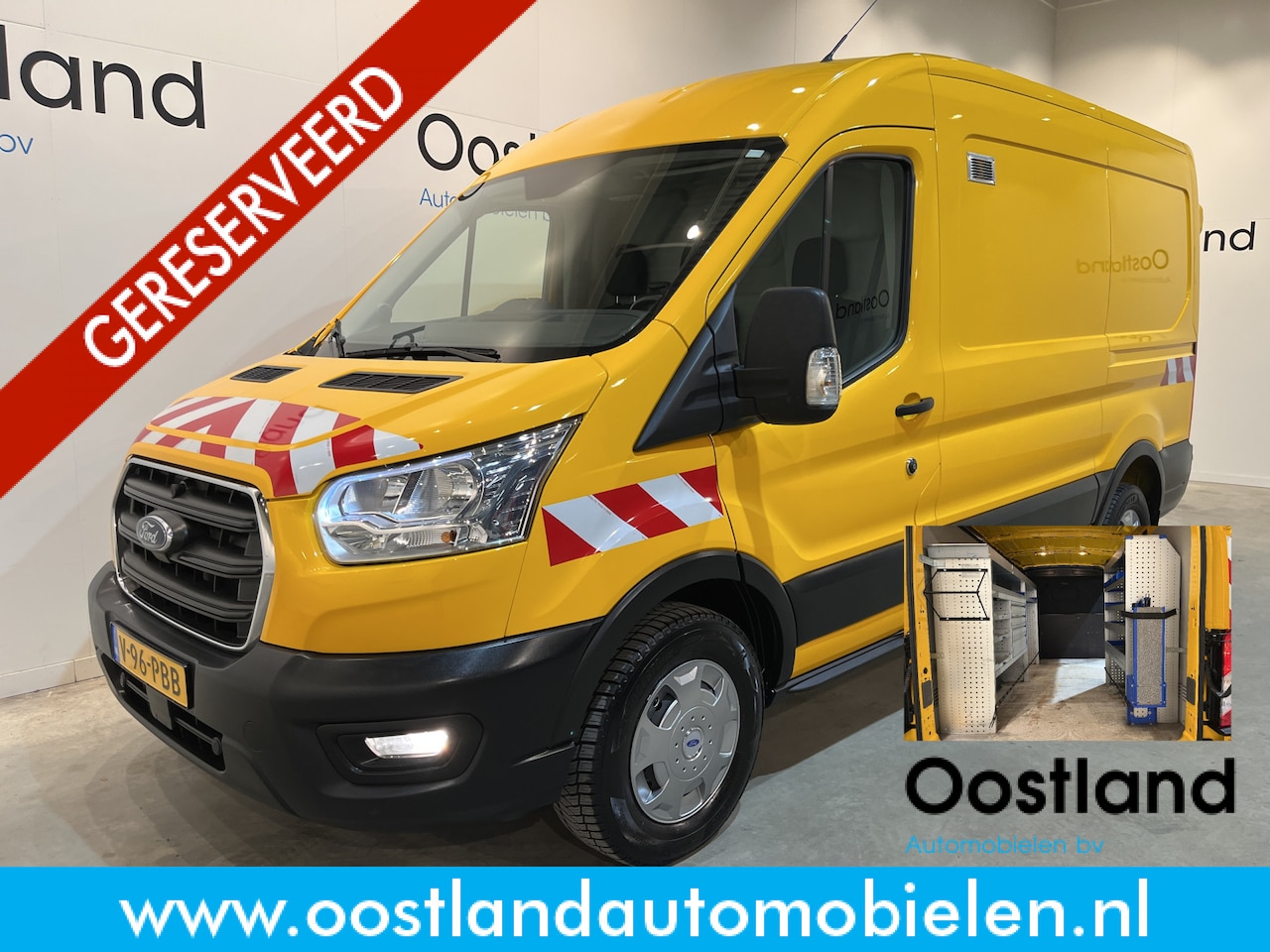 Ford Transit - 350 2.0 TDCI L2H2 Trend 130 PK Servicebus / Inrichting / Euro 6 / Airco / Cruise Control / - AutoWereld.nl