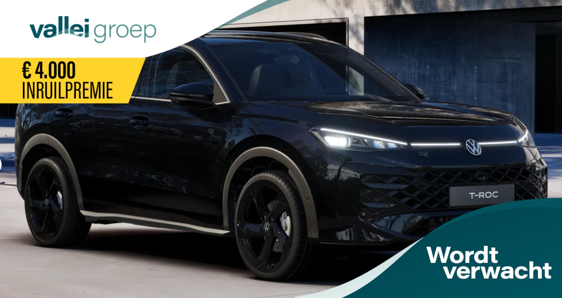 Volkswagen T-Roc - R-Line First Edition 1.5 eTSI 110 kW / 150 PK SUV Backstyle | 20 inch Zwart | Trekhaak | P - AutoWereld.nl