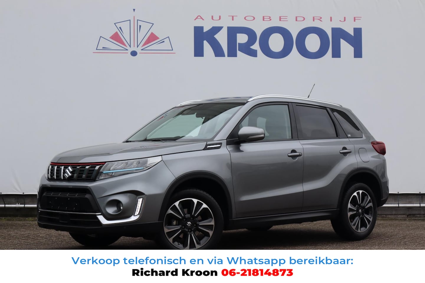 Suzuki Vitara - 1.4 Boosterjet Style Smart Hybrid|Panno|Carplay|Camera| - AutoWereld.nl