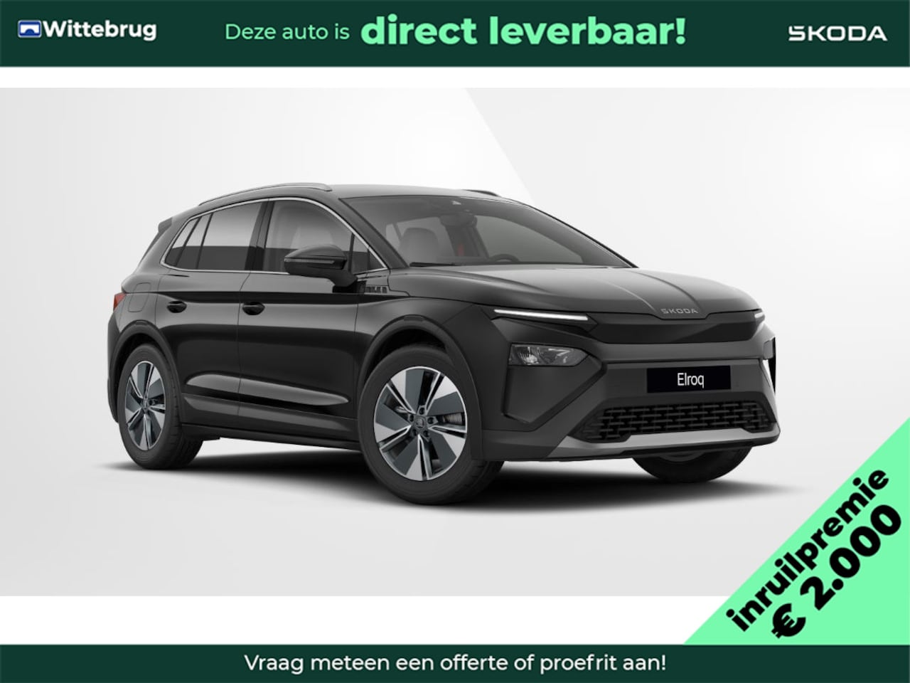 Skoda Elroq - 60 Business Edition Business upgrade pakket Clever / 19 inch Regulus / Lodge interieur - AutoWereld.nl