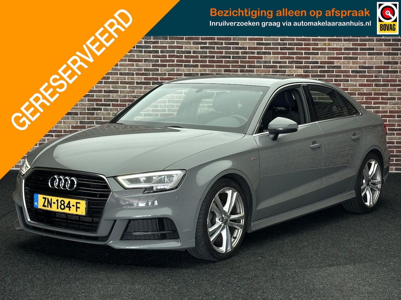 Audi A3 Limousine - 30 TFSI Sport S-Line | Virtual cockpit| Dealer onderhouden| NL auto| - AutoWereld.nl