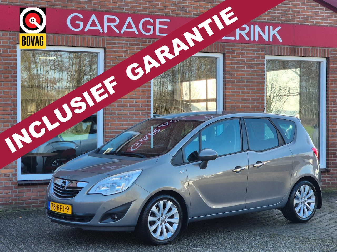 Opel Meriva - 1.4 Turbo Cosmo 120PK 5drs clima, cruise, centr.vergr, pdc, lmv, trekhaak - AutoWereld.nl