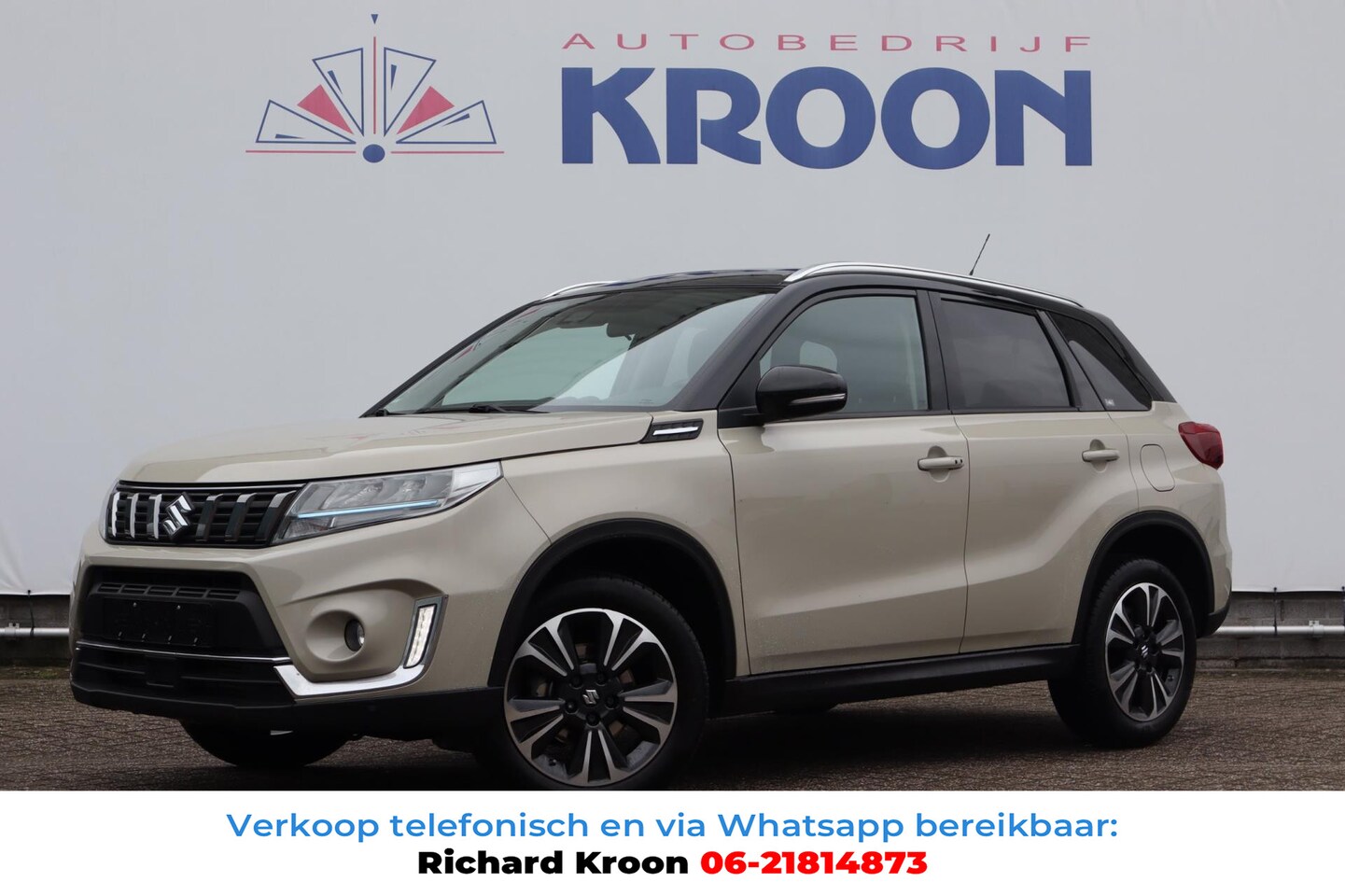 Suzuki Vitara - 1.4 Boosterjet Style Smart Hybrid|Pano|Stoelverwarimg|Sensoren| - AutoWereld.nl
