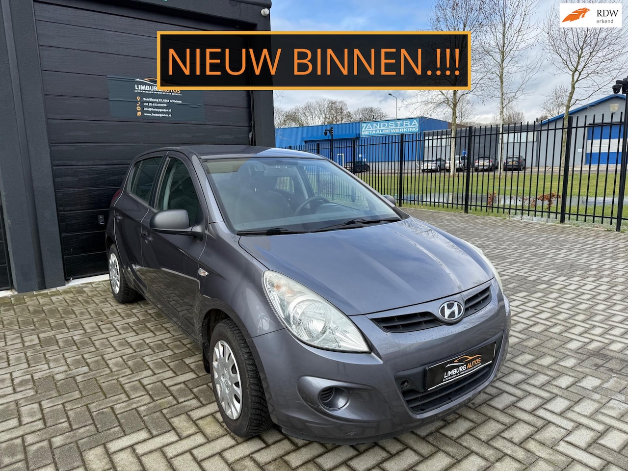 Hyundai i20 - 1.2i i-Catcher Airco Elek Ramen Lage KM!! - AutoWereld.nl