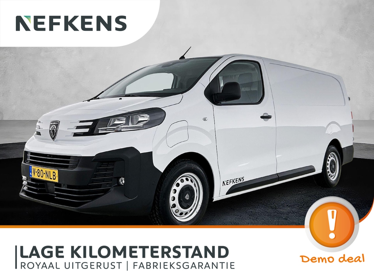 Peugeot e-Expert - EV L2 75 kWh 136pk | DEMO | 351km WLTP Actieradius | Lage kilometerstand! | 3 Zitplaatsen - AutoWereld.nl