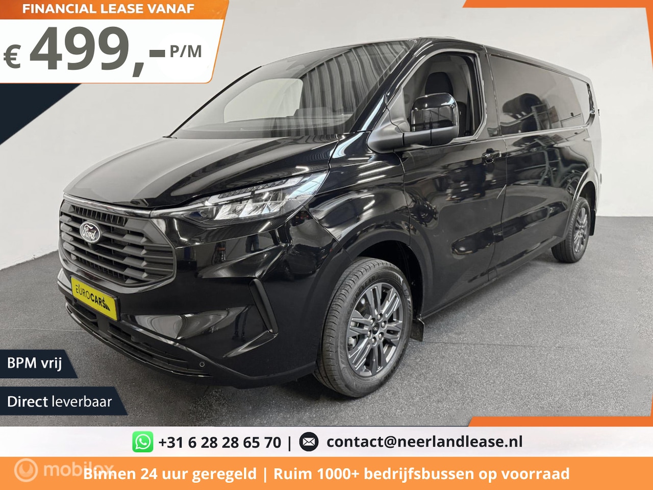 Ford Transit Custom - 300 2.0 TDCI L2H1 Limited | Zakelijk leasen vanaf €499 p/m - AutoWereld.nl