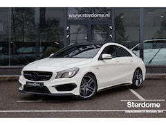Mercedes-Benz CLA-Klasse - AMG 45 4MATIC l 361 PK l Dealer onderhouden l Panoramadak l Performance stoelen l LED l TH