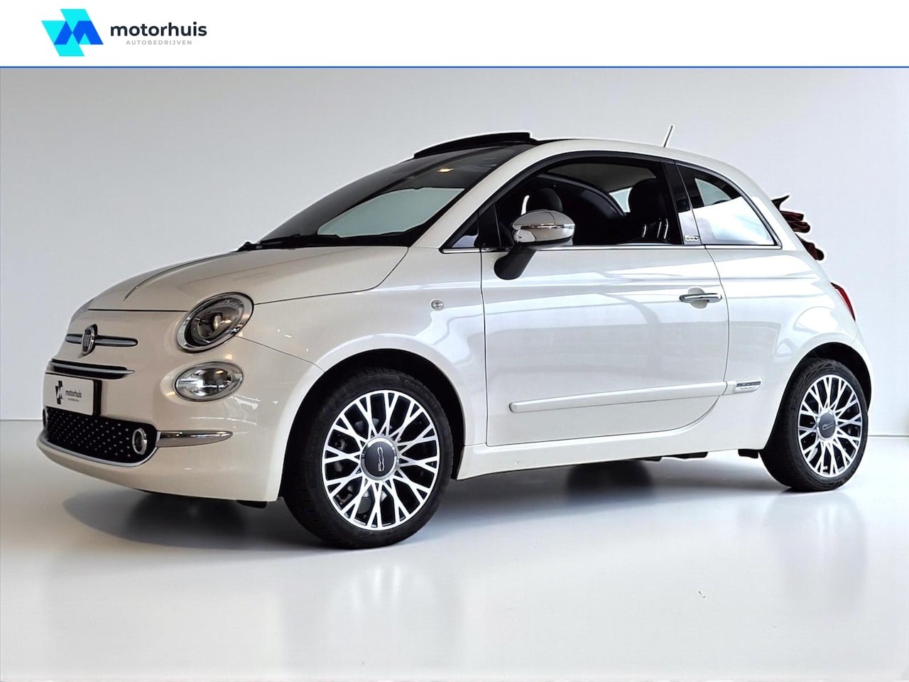 Fiat 500 C - Cabrio 1.0 70pk Hybrid Star NAVI ECC LMV PDC - AutoWereld.nl