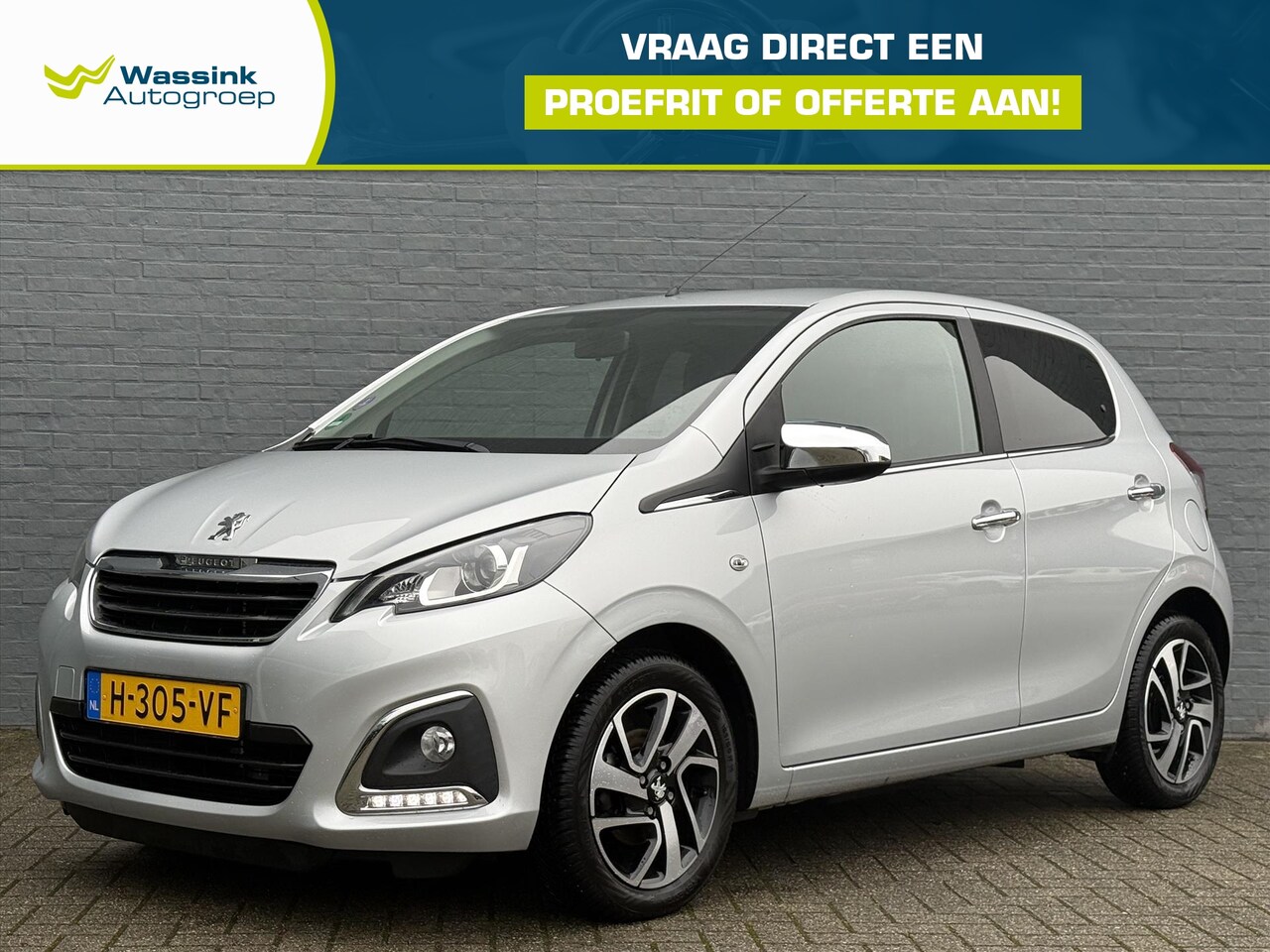 Peugeot 108 - 1.0 e-VTi 72pk 5D Allure | Binnenkort Beschikbaar | All Season Banden | Achteruitrij Camer - AutoWereld.nl