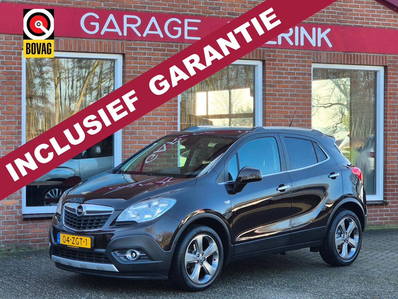Opel Mokka - 1.4 T Cosmo 4x4 140PK 5drs clima, cruise, navi, pdc, lmv, agr, stoelverw, trekhaak - AutoWereld.nl