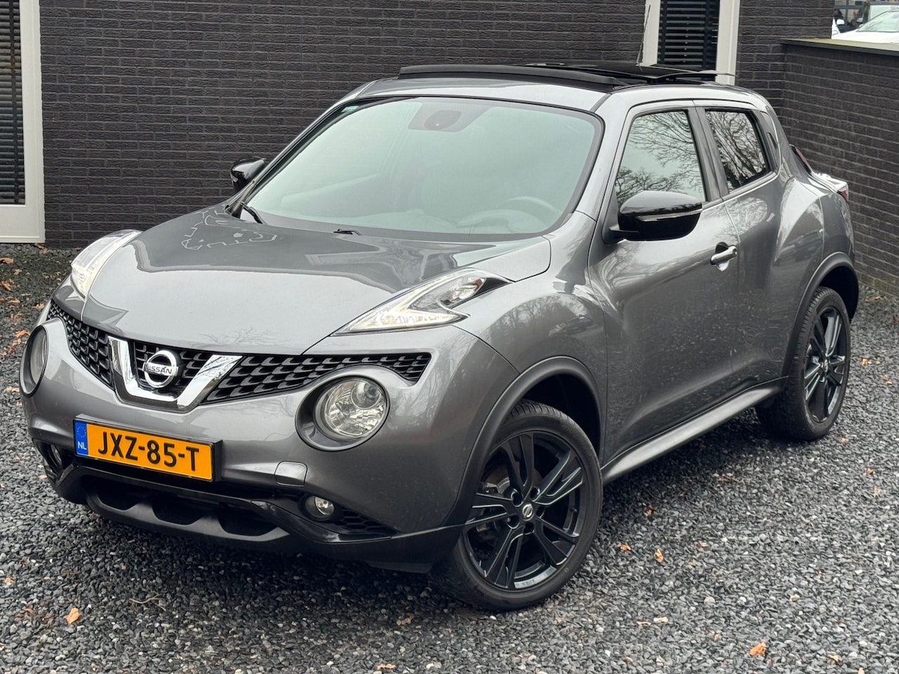 Nissan Juke - 1.2 116PK PANORMADAK 1E EIG Camera Navi Cruise Dealer OH Alcantara Keyless - AutoWereld.nl