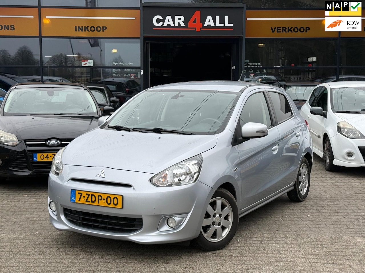 Mitsubishi Space Star - 1.0 Intense CLIMA/KEYLESSGO/LMVELGEN/APK 26-03-2027 - AutoWereld.nl