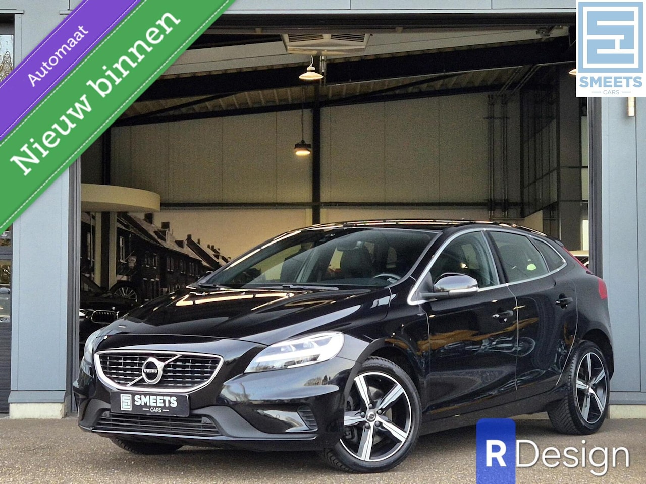Volvo V40 - 1.5 T2 R-Design Automaat |Nav|Leer/Alcant|PDC|Clima - AutoWereld.nl