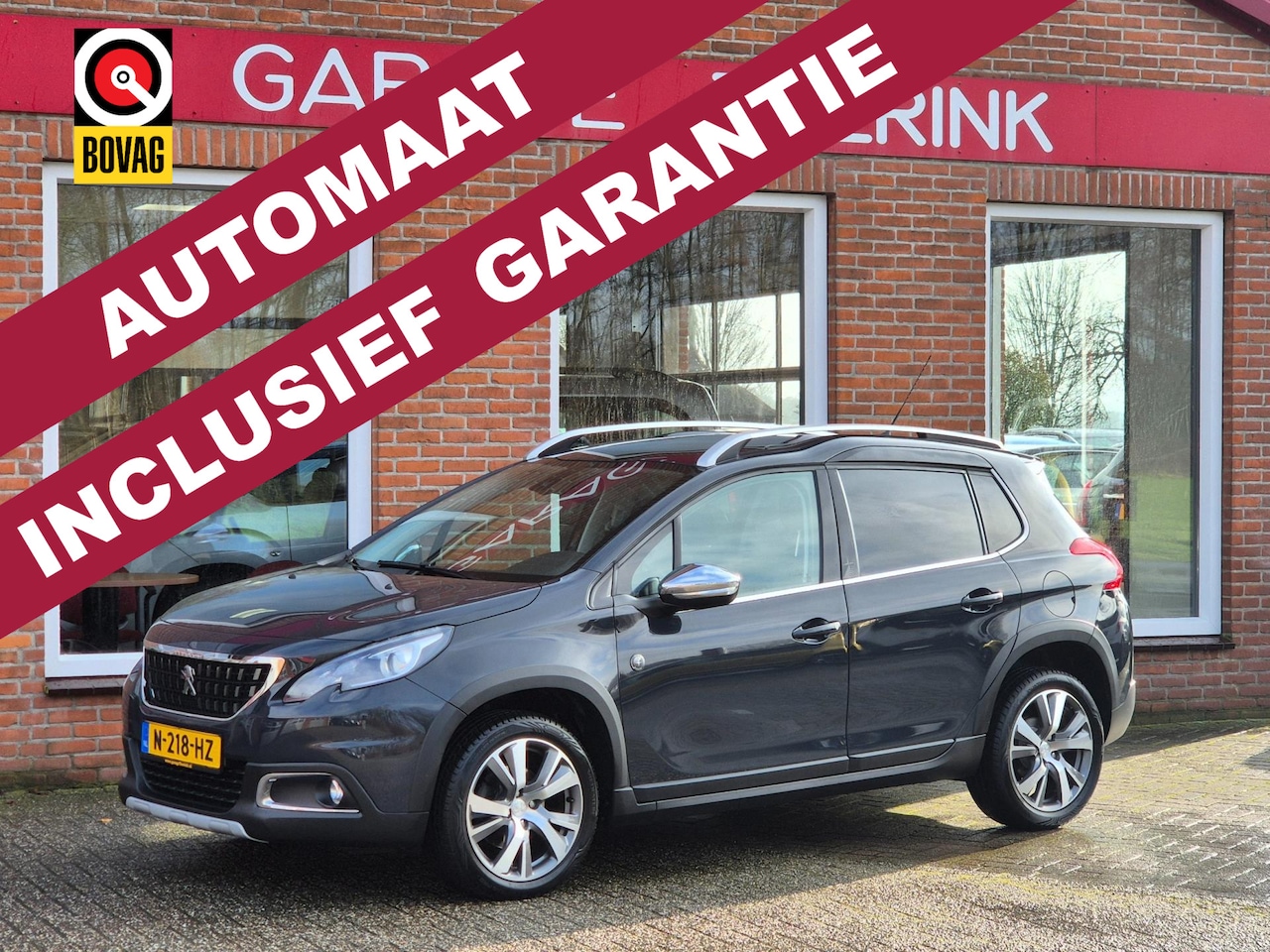 Peugeot 2008 - 1.2 PureTech Allure 110PK 5drs AUTOMAAT clima, cruise, navi, pdc, carplay, lmv, camera - AutoWereld.nl