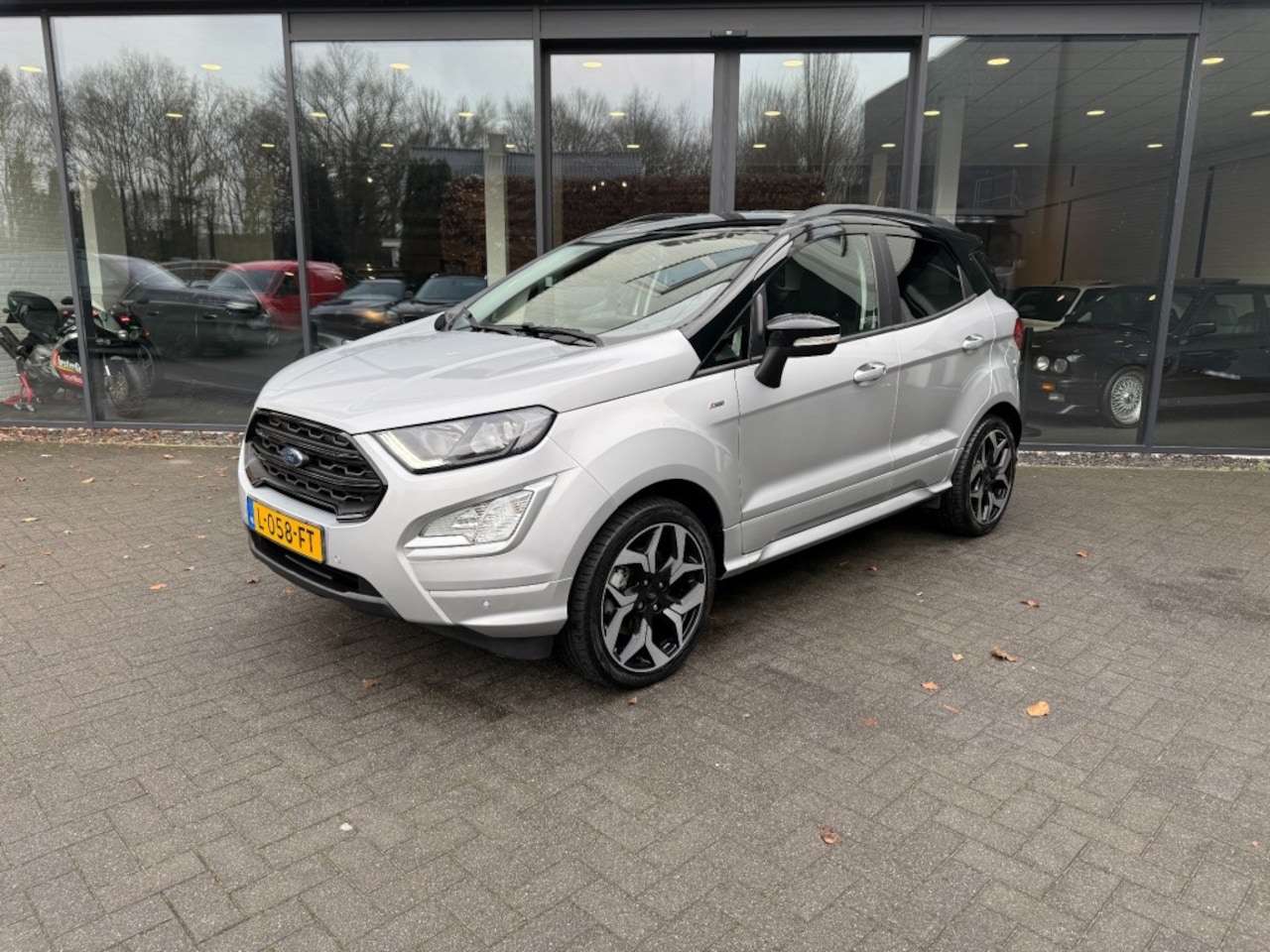 Ford EcoSport - 1.0 EcoB. ST-Line Black,Navi/Carplay,Camera,Clima,Cruise,Trekhk,Keyless,Half leer, - AutoWereld.nl