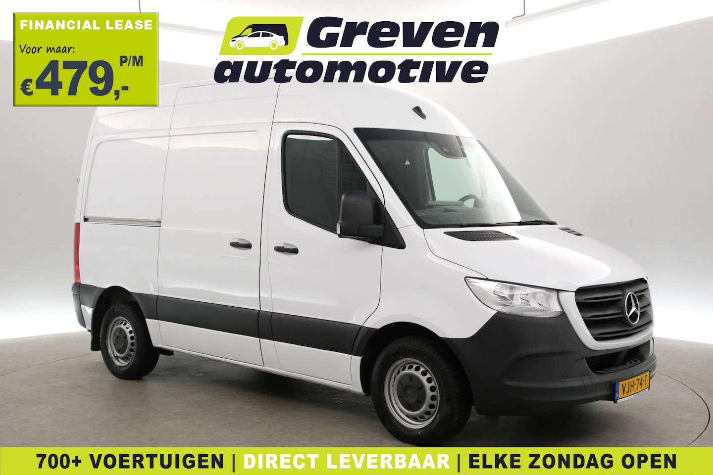 Mercedes-Benz Sprinter - 314 2.2 CDI 143PK L1H2 | Aut. | Airco | Cruise | Camera | Carplay | Navi | Parkeersens. - AutoWereld.nl