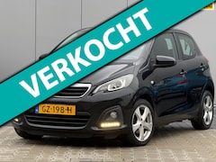 Peugeot 108 - 1.0 e-VTi Active Pack Premium - Noir Caldera - Bluetooth/LMV/AC - Lekker Sportief