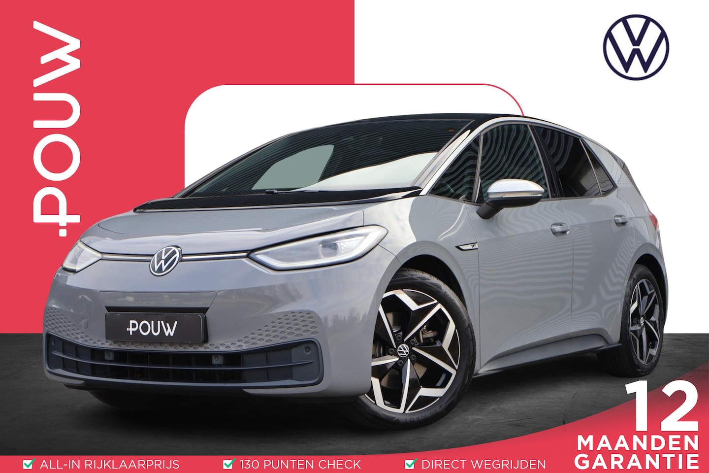 Volkswagen ID.3 - 204pk First Plus 58 kWh | Apple CarPlay/Android Auto | Achteruitcamera | Stoel/Stuurverwar - AutoWereld.nl