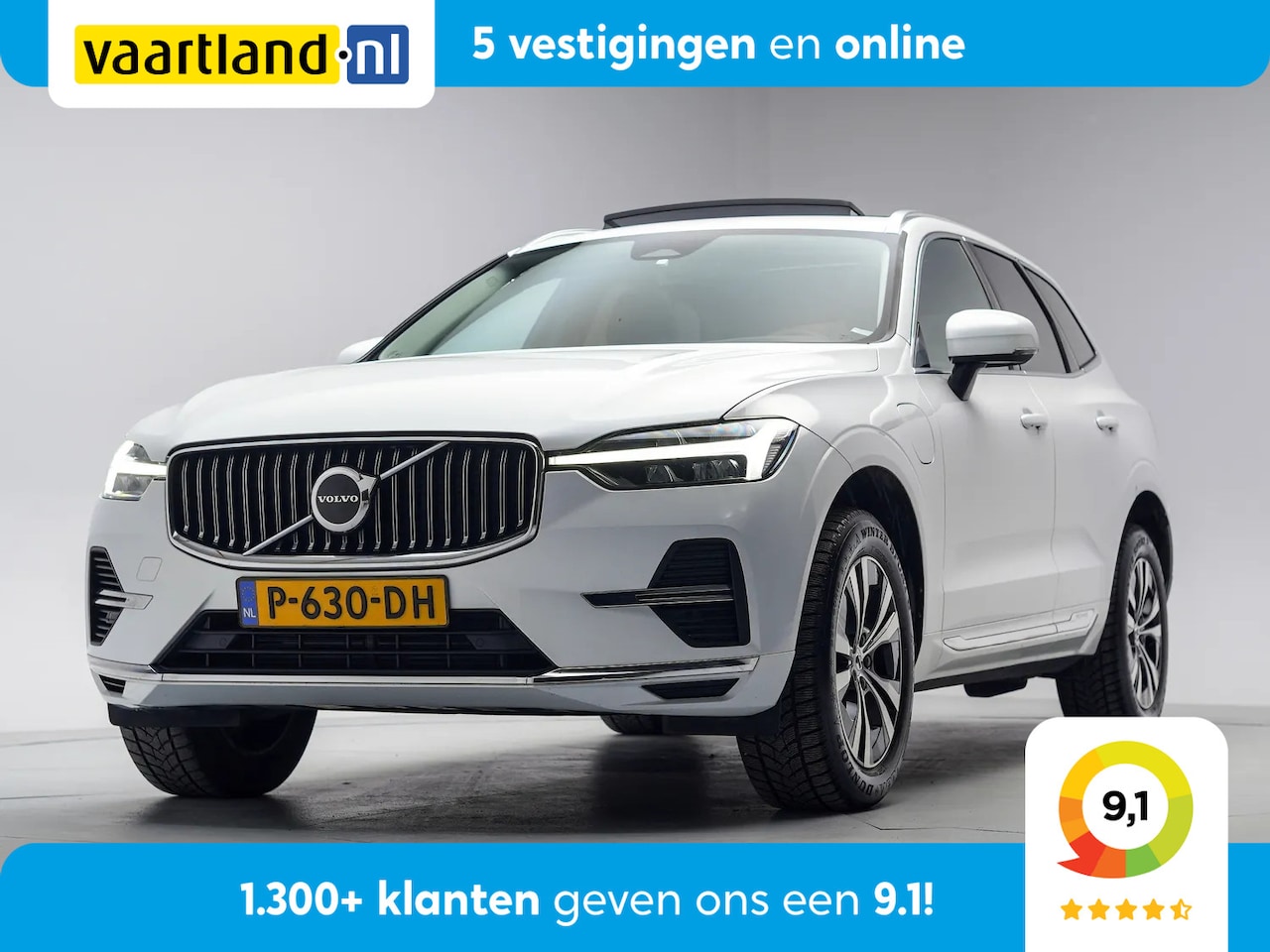 Volvo XC60 - T6 Recharge AWD Inscription Expr [ Panorama Trekhaak Navi Camera Apple / Android ] - AutoWereld.nl