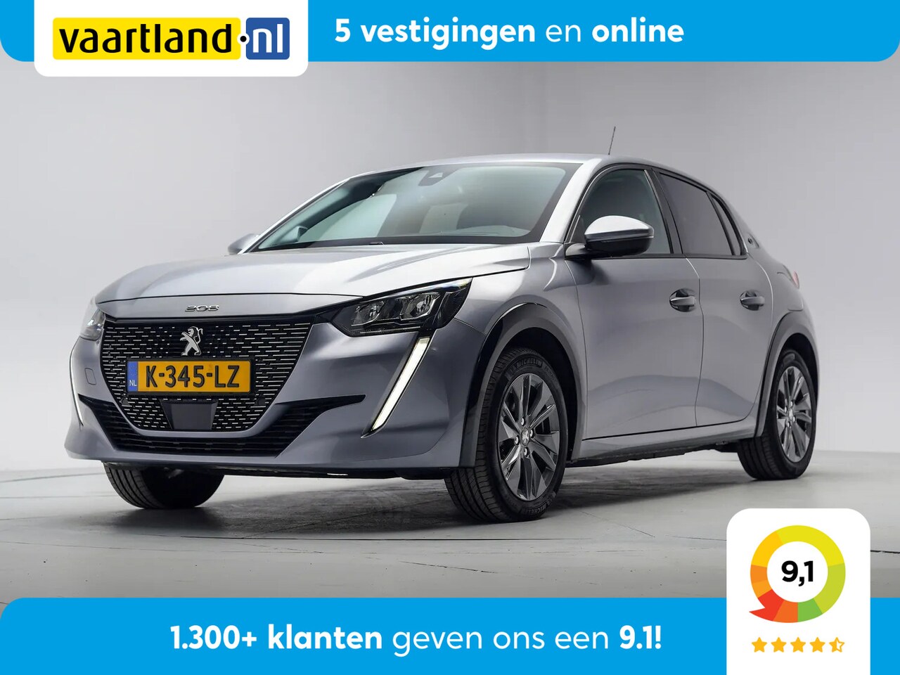 Peugeot e-208 - EV 50 kWh Allure [ LED Apple/Android Camera Clima ] - AutoWereld.nl