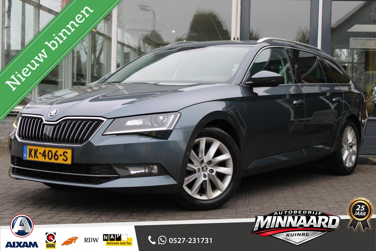 Skoda Superb Combi - 1.6 TDI Style Business 1.6 TDI Style Business - AutoWereld.nl