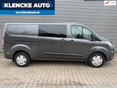 Ford Transit Custom - Limited AUTOMAAT Dubbel cabine LED 5-persoons Clima Cruise Navi Stoelverwarming
