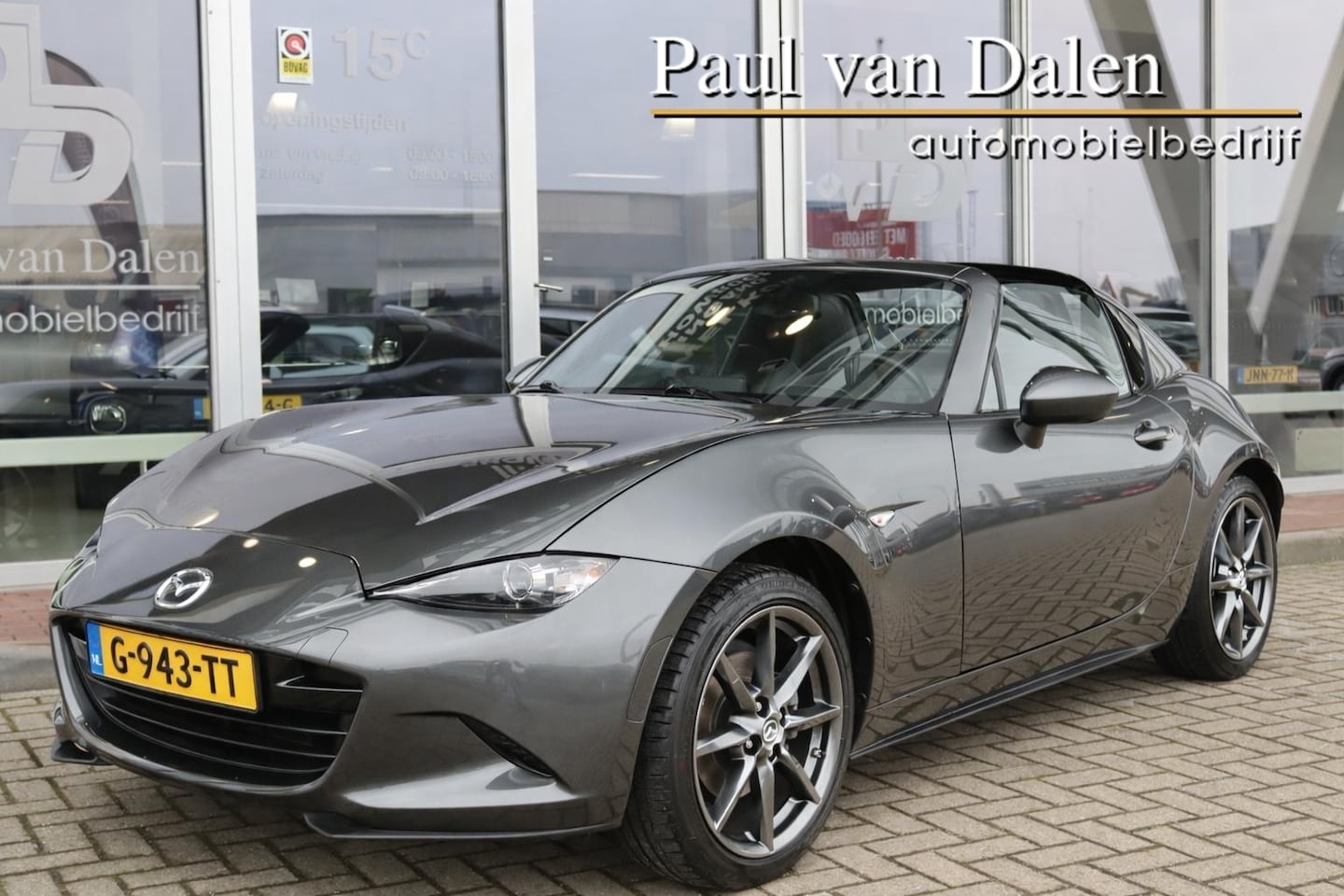 Mazda MX-5 RF - Roadster 2.0 Skyactiv-G 184PK GT-M Navi | Leer | Bose | Camera | - AutoWereld.nl