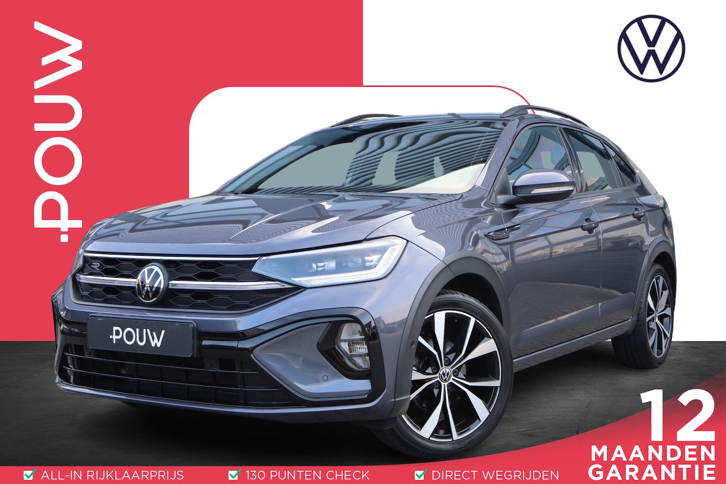 Volkswagen Taigo - 1.5 TSI 150pk DSG R-Line | App Connect | Trekhaak Afneembaar | Stoelverwarming - AutoWereld.nl