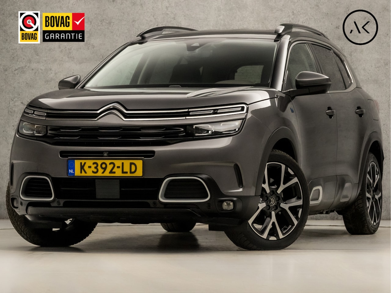 Citroën C5 Aircross - 1.6 Plug-in Hybrid 225 Deluxe 225Pk Automaat (APPLE CARPLAY, BRUIN LEDER, MEMORY SEATS, ST - AutoWereld.nl