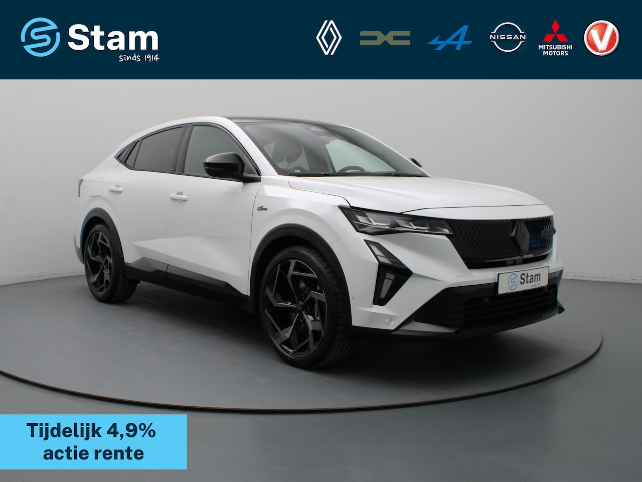 Renault Rafale - E-Tech 4x4 plug-in hybrid atelier Alpine 300pk Harman Kardon | Head-Up | 360° Camera | Ada - AutoWereld.nl