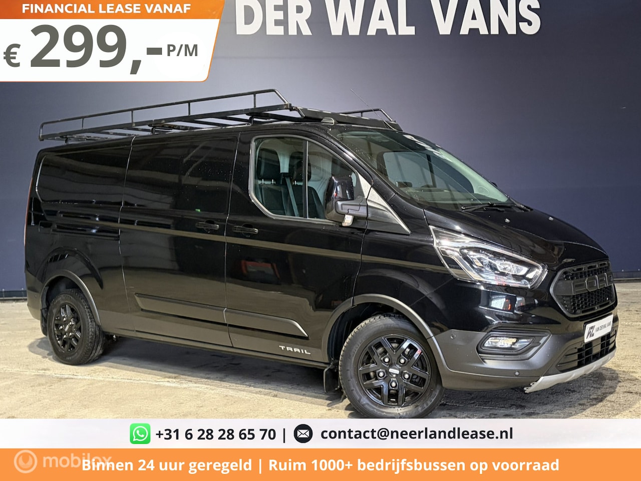 Ford Transit Custom - 300 2.0 TDCI L2H1 Trail | Zakelijk leasen vanaf €299 p/m - AutoWereld.nl