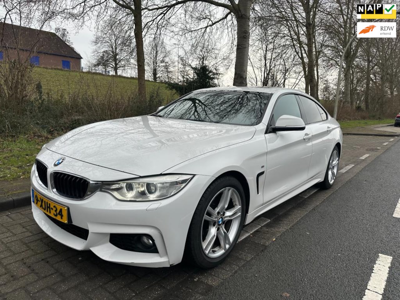 BMW 4-serie Gran Coupé - 420i High Executive M sport , automaat ,panoramadak, keyless ,nap - AutoWereld.nl