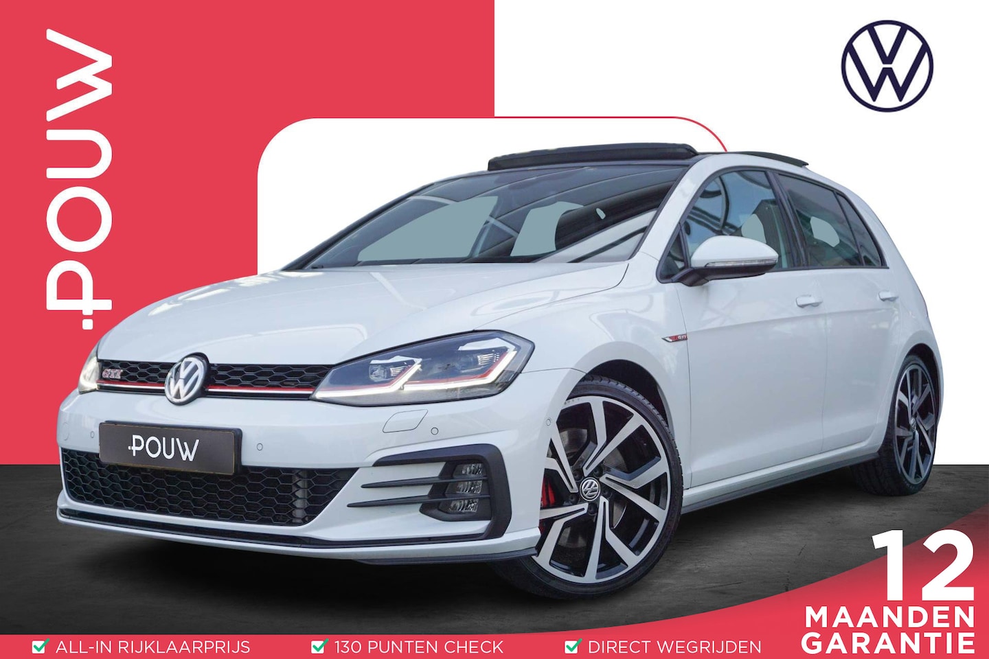 Volkswagen Golf - GTI 2.0 TSI 245pk DSG Performance | Panoramadak | Dynaudio | Leder | Trekhaak - AutoWereld.nl